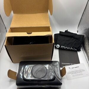 Mophie Powerstation Go Wireless W/ Cables Back Car Jump Starter WRLS44400 New